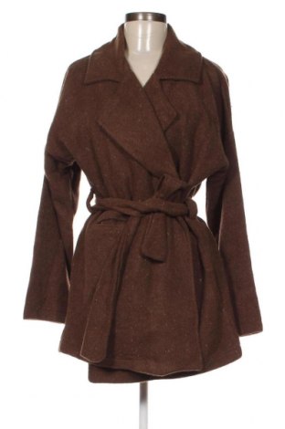 Γυναικείο παλτό New Laviva, Μέγεθος L, Χρώμα Καφέ, Τιμή 23,20 €