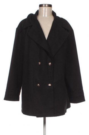 Дамско палто SHEIN, Размер XL, Цвят Черен, Цена 19,26 лв.