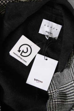 Γυναικείο παλτό SUNCOO, Μέγεθος M, Χρώμα Πολύχρωμο, Τιμή 45,83 €