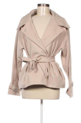 Γυναικείο παλτό Trendyol, Μέγεθος L, Χρώμα  Μπέζ, Τιμή 23,27 €
