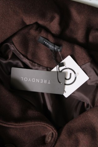Γυναικείο παλτό Trendyol, Μέγεθος S, Χρώμα Καφέ, Τιμή 32,99 €
