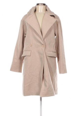 Дамско палто Trendyol, Размер S, Цвят Бежов, Цена 20,85 лв.