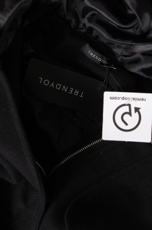Γυναικείο παλτό Trendyol, Μέγεθος S, Χρώμα Μαύρο, Τιμή 23,64 €