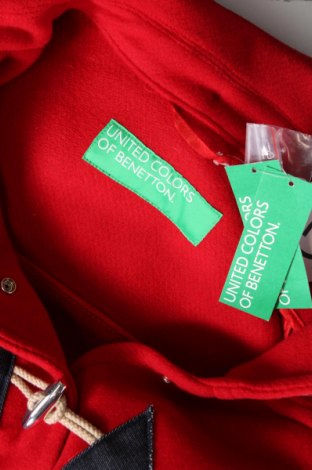 Dámsky kabát  United Colors Of Benetton, Veľkosť M, Farba Červená, Cena  74,49 €
