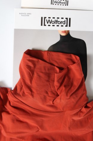 Damen Rollkragen Wolford, Größe M, Farbe Orange, Preis 108,76 €