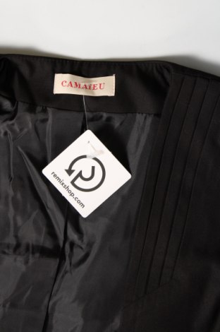 Γυναικείο σακάκι Camaieu, Μέγεθος L, Χρώμα Μαύρο, Τιμή 15,88 €