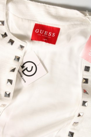 Γυναικείο σακάκι Guess, Μέγεθος S, Χρώμα Λευκό, Τιμή 60,39 €