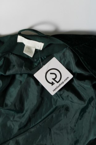 Дамско сако H&M, Размер S, Цвят Зелен, Цена 8,09 лв.