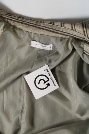 Γυναικείο σακάκι My Star, Μέγεθος M, Χρώμα  Μπέζ, Τιμή 6,75 €