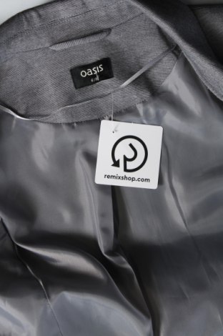 Γυναικείο σακάκι Oasis, Μέγεθος XXS, Χρώμα Γκρί, Τιμή 23,41 €