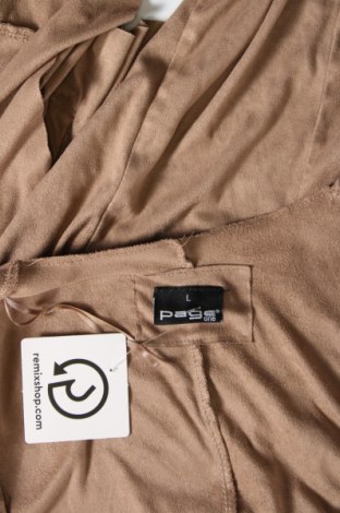 Γυναικείο σακάκι Page One, Μέγεθος L, Χρώμα  Μπέζ, Τιμή 5,17 €