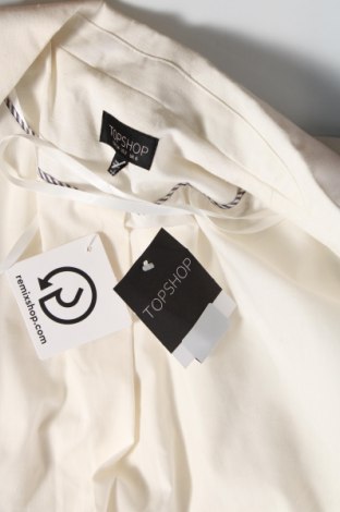 Γυναικείο σακάκι Topshop, Μέγεθος XS, Χρώμα Λευκό, Τιμή 45,54 €