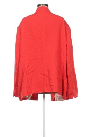 Γυναικείο σακάκι Ulla Popken, Μέγεθος 5XL, Χρώμα Κόκκινο, Τιμή 26,60 €