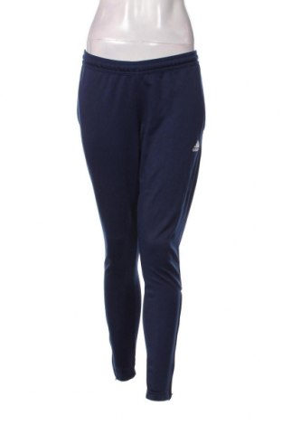 Γυναικείο αθλητικό παντελόνι Adidas, Μέγεθος S, Χρώμα Μπλέ, Τιμή 17,94 €