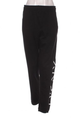 Pantaloni trening de femei DKNY, Mărime L, Culoare Negru, Preț 194,62 Lei