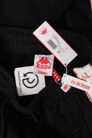 Дамско спортно долнище Kappa, Размер XS, Цвят Черен, Цена 58,00 лв.