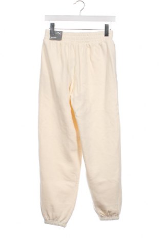 Pantaloni trening de femei PUMA, Mărime XS, Culoare Ecru, Preț 286,18 Lei