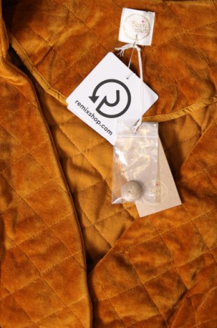 Γυναικείο μπουφάν Des Petits Hauts, Μέγεθος L, Χρώμα Κίτρινο, Τιμή 50,93 €
