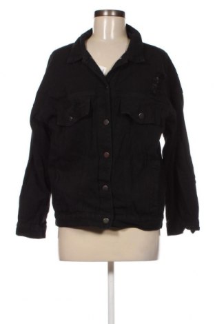 Γυναικείο μπουφάν SHEIN, Μέγεθος M, Χρώμα Μαύρο, Τιμή 24,12 €