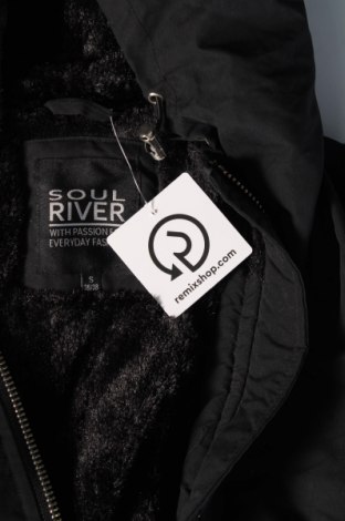 Γυναικείο μπουφάν Soul River, Μέγεθος S, Χρώμα Μαύρο, Τιμή 11,48 €