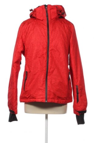 Γυναίκειο μπουφάν για χειμερινά σπορ Crivit, Μέγεθος L, Χρώμα Κόκκινο, Τιμή 27,66 €
