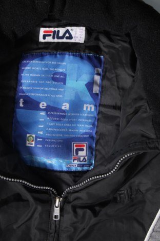 Дамско яке за зимни спортове FILA, Размер M, Цвят Черен, Цена 95,88 лв.