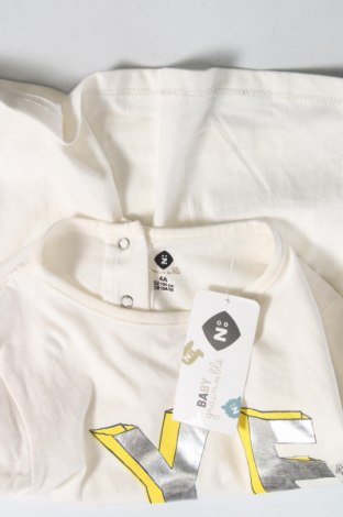 Детска блуза, Размер 3-4y/ 104-110 см, Цвят Екрю, Цена 10,24 лв.