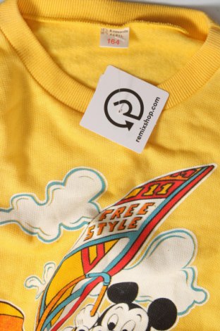 Детска блуза, Размер 12-13y/ 158-164 см, Цвят Жълт, Цена 7,02 лв.