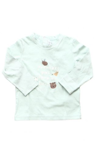 Bluză pentru copii Absorba, Mărime 12-18m/ 80-86 cm, Culoare Verde, Preț 71,42 Lei