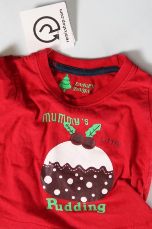 Kinder Shirt Early Days, Größe 3-6m/ 62-68 cm, Farbe Rot, Preis 3,68 €