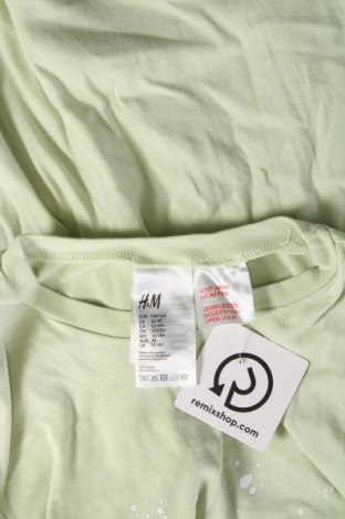 Детска блуза H&M, Размер 12-13y/ 158-164 см, Цвят Зелен, Цена 4,94 лв.