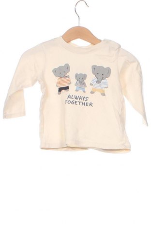 Kinder Shirt H&M, Größe 6-9m/ 68-74 cm, Farbe Beige, Preis 3,30 €