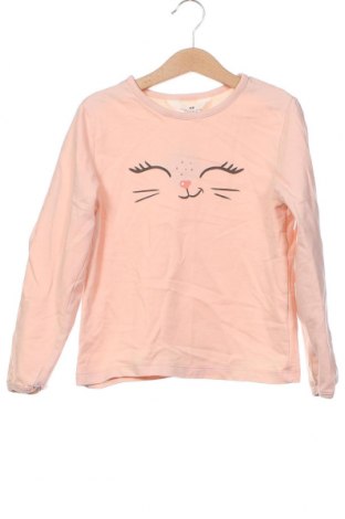 Детска блуза H&M, Размер 6-7y/ 122-128 см, Цвят Розов, Цена 23,00 лв.