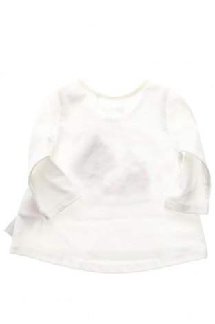 Детска блуза IKKS, Размер 2-3m/ 56-62 см, Цвят Бял, Цена 42,00 лв.