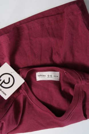 Kinder Shirt Lefties, Größe 5-6y/ 116-122 cm, Farbe Lila, Preis 4,45 €