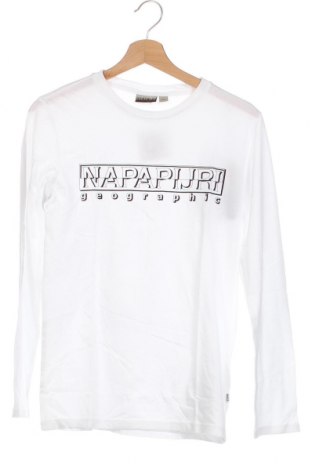 Детска блуза Napapijri, Размер 13-14y/ 164-168 см, Цвят Бял, Цена 27,72 лв.