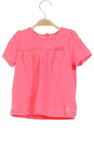 Παιδική μπλούζα Petit Bateau, Μέγεθος 18-24m/ 86-98 εκ., Χρώμα Ρόζ , Τιμή 9,05 €