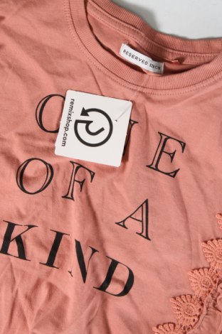 Παιδική μπλούζα Reserved, Μέγεθος 7-8y/ 128-134 εκ., Χρώμα Ρόζ , Τιμή 16,91 €