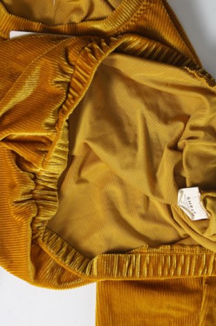 Dziecięca bluzka SHEIN, Rozmiar 10-11y/ 146-152 cm, Kolor Żółty, Cena 18,84 zł