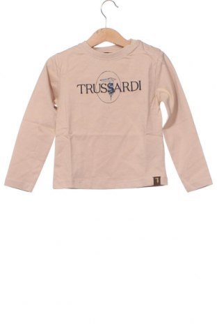 Kinder Shirt Trussardi, Größe 2-3y/ 98-104 cm, Farbe Beige, Preis 31,20 €