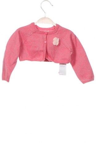 Детска жилетка Du Pareil Au Meme, Размер 9-12m/ 74-80 см, Цвят Розов, Цена 7,82 лв.