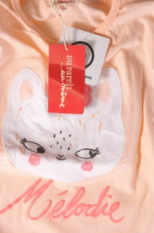 Pijama pentru copii Du Pareil Au Meme, Mărime 4-5y/ 110-116 cm, Culoare Roz, Preț 155,26 Lei