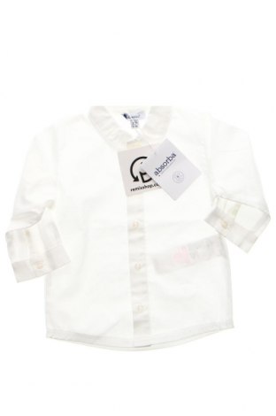 Детска риза Absorba, Размер 3-6m/ 62-68 см, Цвят Бял, Цена 9,24 лв.