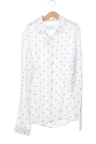 Kinderhemd Reserved, Größe 12-13y/ 158-164 cm, Farbe Weiß, Preis 9,12 €