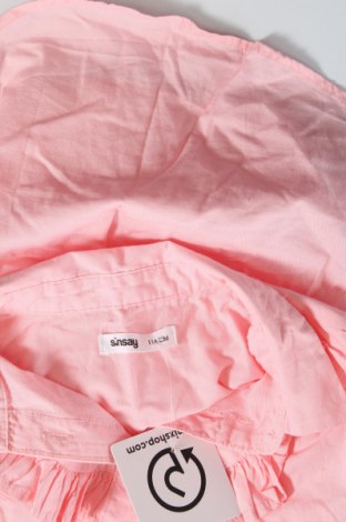 Детска риза Sinsay, Размер 5-6y/ 116-122 см, Цвят Розов, Цена 9,25 лв.