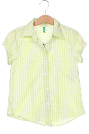 Детска риза United Colors Of Benetton, Размер 7-8y/ 128-134 см, Цвят Зелен, Цена 22,19 лв.