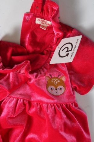 Детска рокля Du Pareil Au Meme, Размер 9-12m/ 74-80 см, Цвят Розов, Цена 9,60 лв.