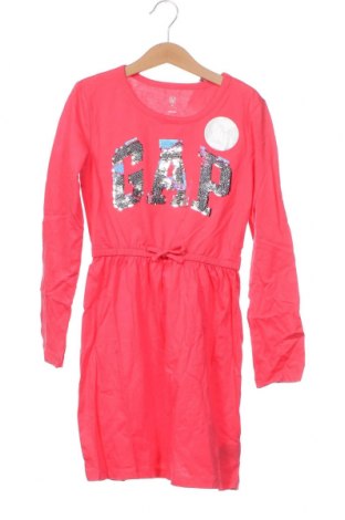 Детска рокля Gap, Размер 7-8y/ 128-134 см, Цвят Розов, Цена 37,92 лв.