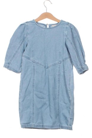 Детска рокля ONLY Kids, Размер 6-7y/ 122-128 см, Цвят Син, Цена 27,84 лв.