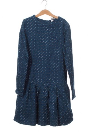 Kinderkleid Okaidi, Größe 12-13y/ 158-164 cm, Farbe Blau, Preis 8,89 €